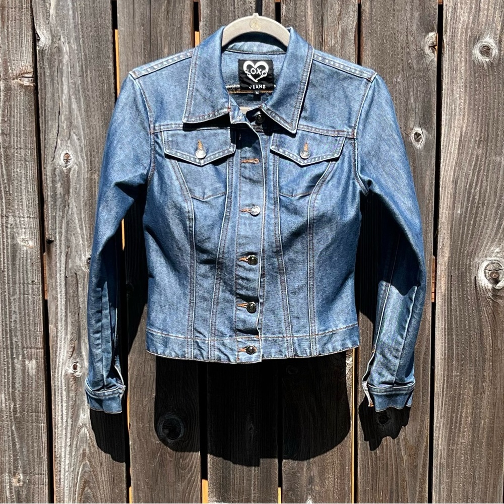 XOXO Jeans denim jacket size medium